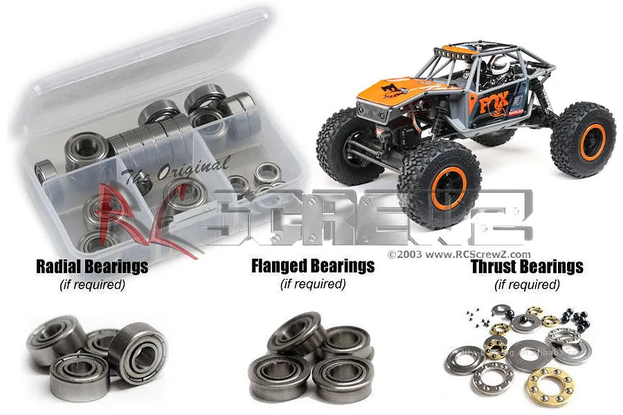 RC ScrewZ Complete Metal Shielded Bearing Kit image 81902