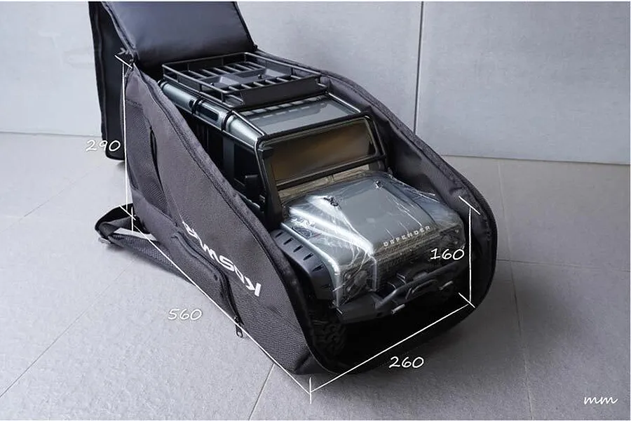 Koswork 1/10 Crawler Backpack / Multi-Function Backpack (for TRX-4, SCX10 or similar crawlers) image 3