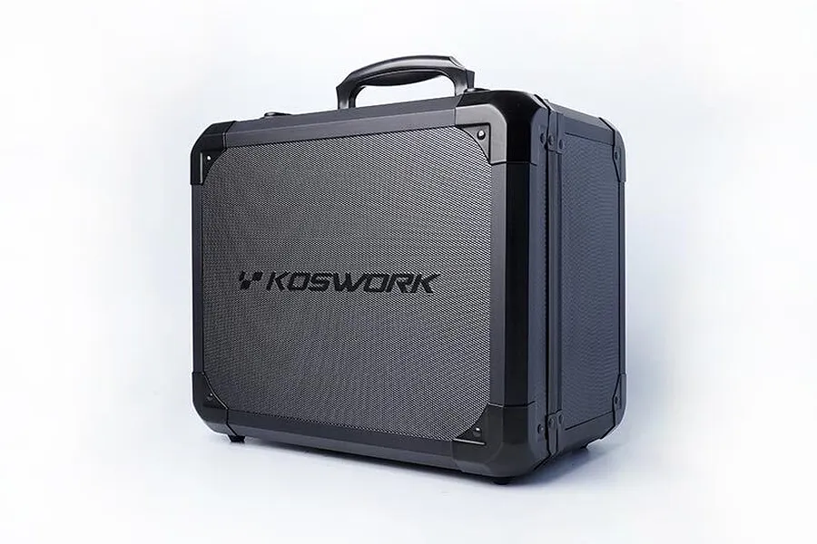 Koswork Mini V2 Aluminium Carry Case with Futaba 10PX/4PM/7PX/7PXR Foam - Black image 81994