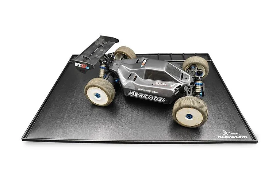Koswork Assembly Tray / Cleaning Tray 750*550mm Black image 82011