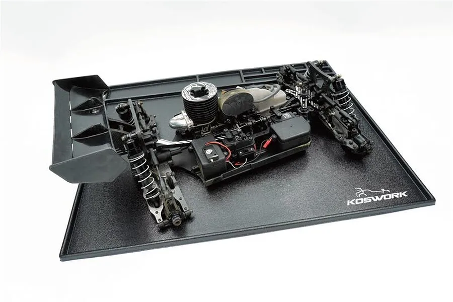 Koswork Assembly Tray / Cleaning Tray 550*450mm Black image 82013