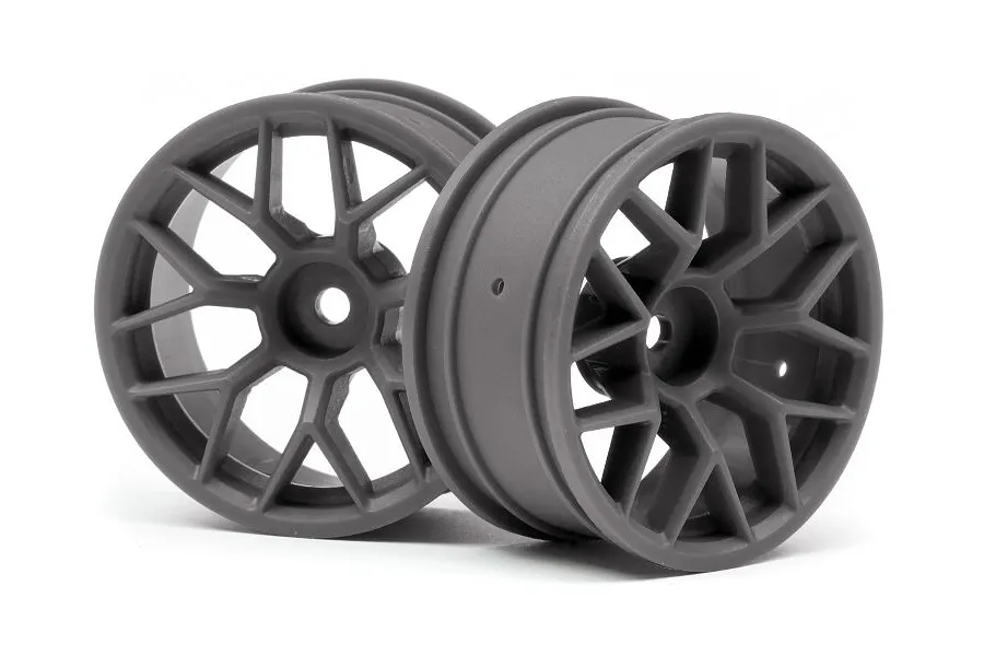 HPI 1.9&amp;quot; (6mm Off-Set) Mesh Black Rims 2Pcs image 8205