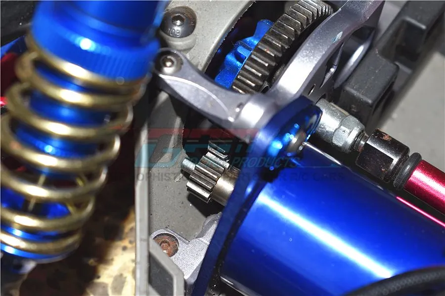 GPM Red Aluminium Fixed Gear Adapter/Motor Heatsink Mount image 82221