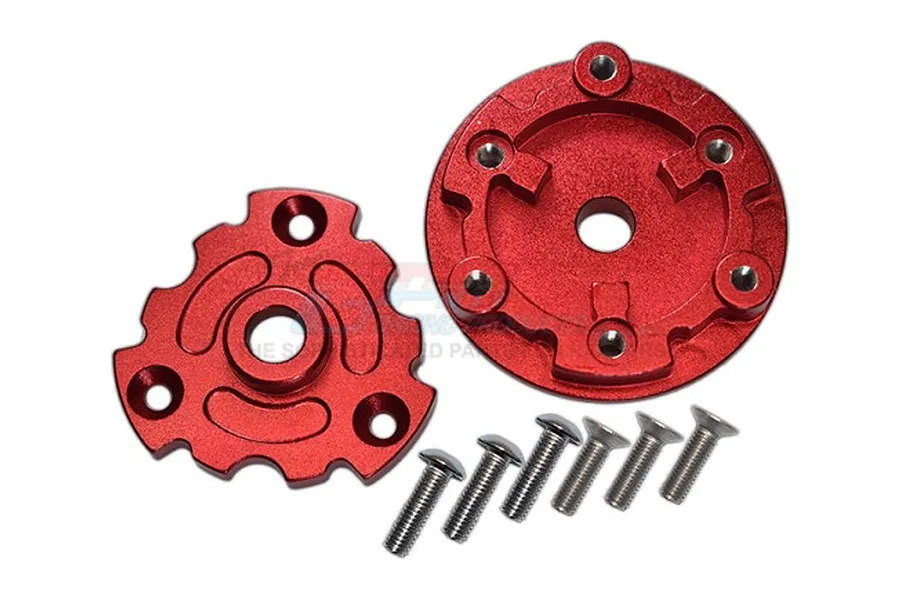 GPM Red Aluminium Transmission Cush Drive Housing Set image 82236