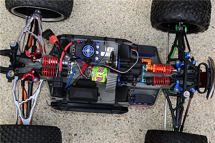 GPM Blue Aluminium Complete Suspension Arm Set image 2
