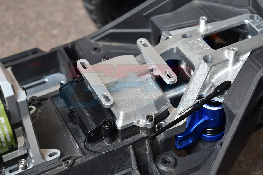 GPM Blue Aluminium Receiver Box Cover w/ Adjustable Bracket image 82281