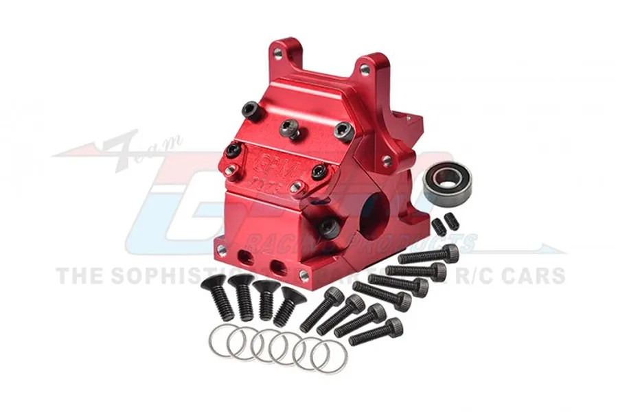 GPM Red Aluminium Gearbox Case Set image 82329