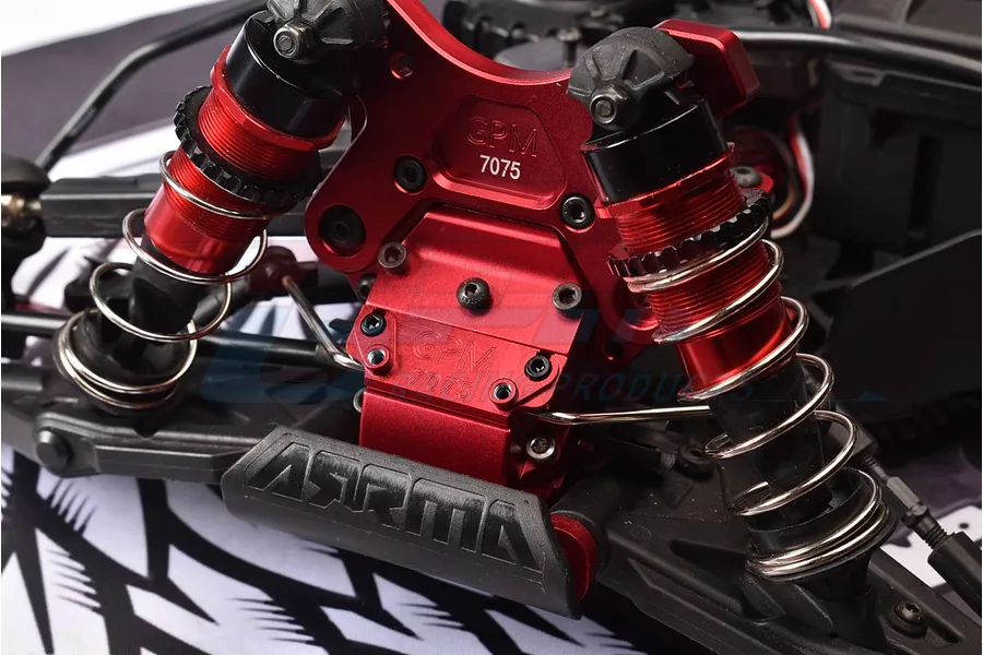 GPM Red Aluminium Gearbox Case Set image 82330