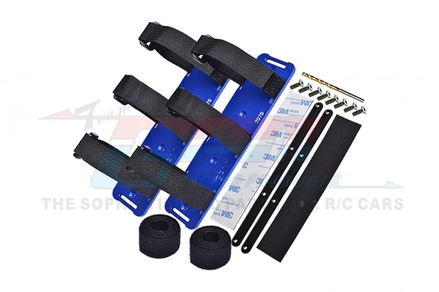 GPM Blue Aluminium Battery Hold-Down Set image 82371