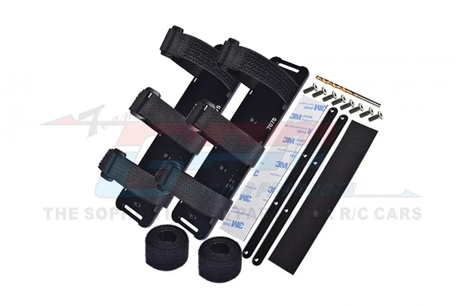 GPM Black Aluminium Battery Hold-Down Set image 82374