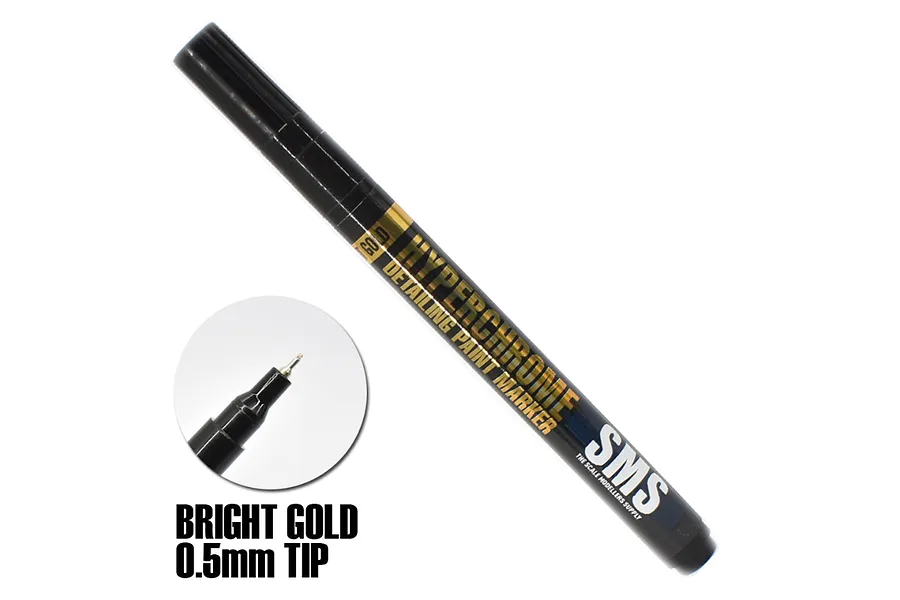 Scale Modellers Supply SMS Hyperchrome Marker (Bright Gold) 0.5mm image 82391