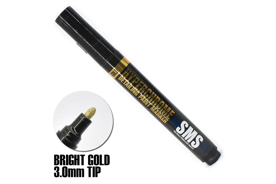 Scale Modellers Supply SMS Hyperchrome Marker (Bright Gold) 3mm image 82392