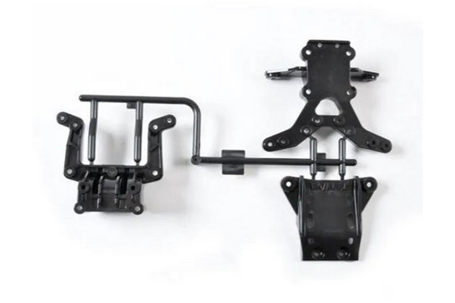 Tamiya Bulkhead &amp;amp; Shock Tower Set - Parts C Bag image 82417