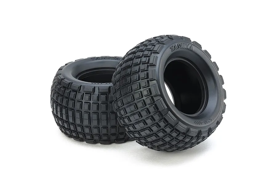 Tamiya ST Block Bubble Rear Tyres 2Pcs image 82425