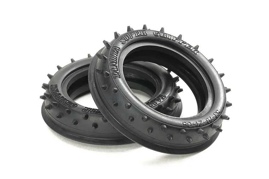 Tamiya 2.2&amp;quot; Rib-Spike Front Buggy Tyres 2Pcs image 82426