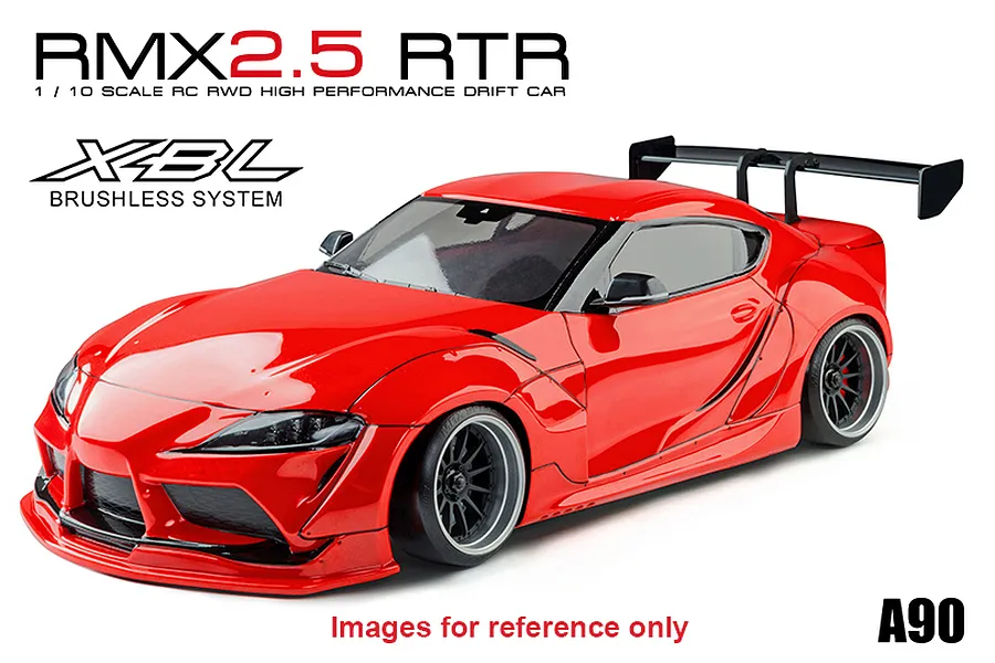 MST RMX 2.5 A90RB RC Drift Car Electric Brushless RWD 1/10 Scale RTR - Red image 82438