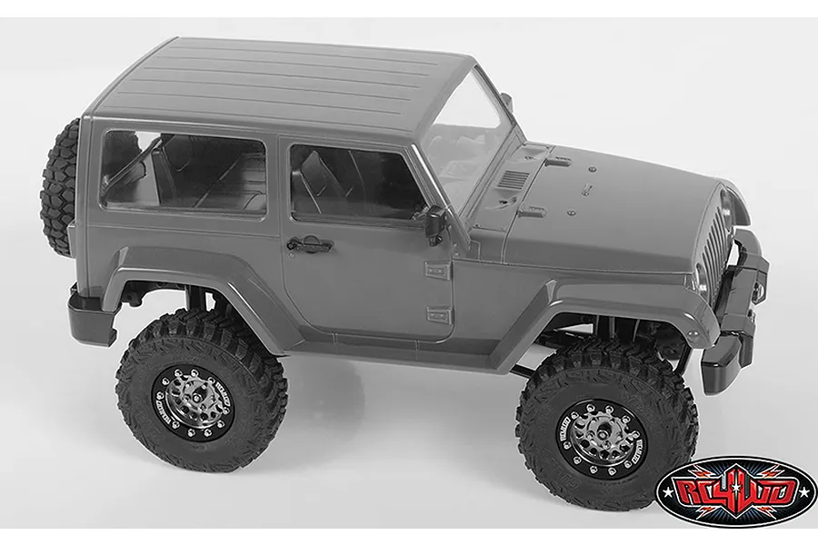 RC4WD 1.0&amp;quot; Silver/Black Competition Beadlock Rims 4Pcs image 82495