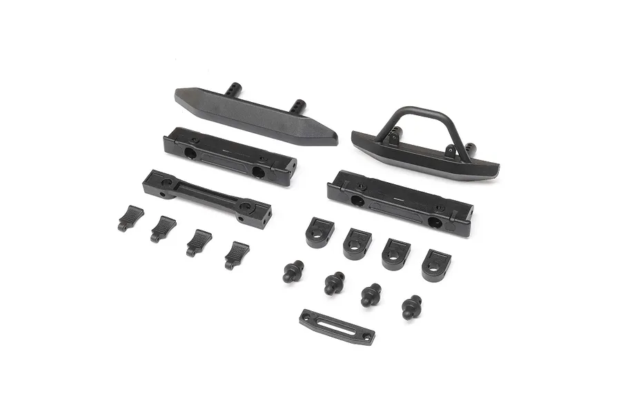 Axial Front &amp;amp; Rear Bumpers w/ Mounts image 82502