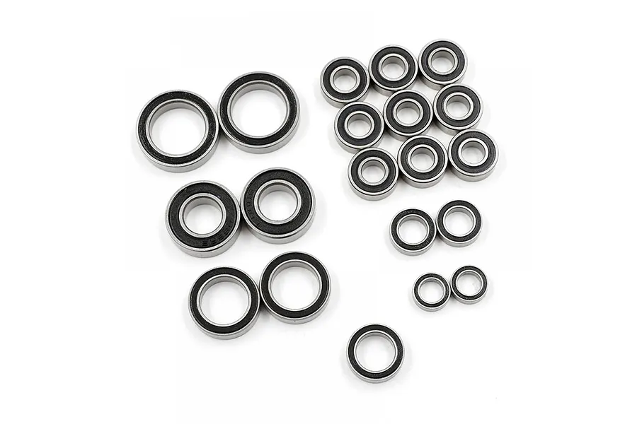 Yeah Racing Complete Rubber Shielded Bearing Set image 82671