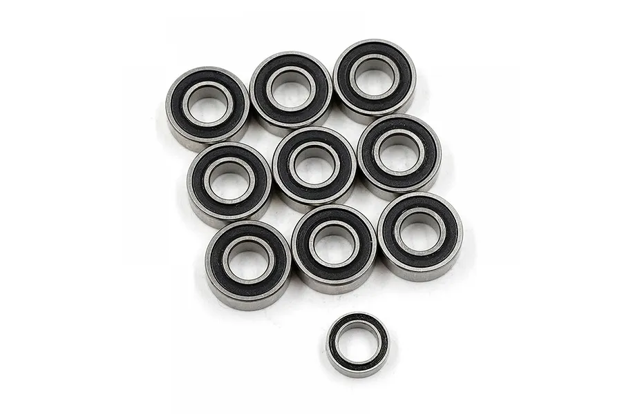 Yeah Racing Complete Rubber Shielded Bearing Set image 82708