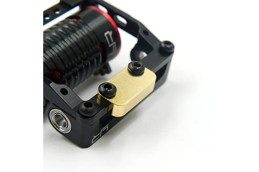 Yeah Racing Black Aluminium 94-98mm Motor Mount Set image 3