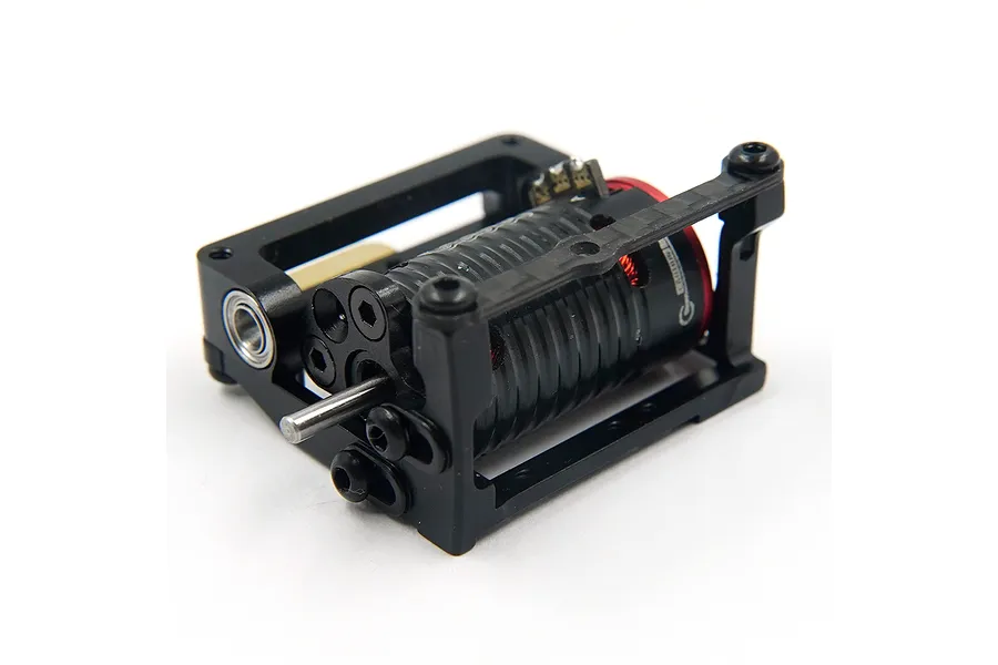 Yeah Racing Black Aluminium 94-98mm Motor Mount Set image 5
