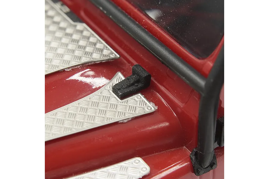 Yeah Racing Black Hood Vents, Door &amp;amp; Bonnet Hinge Set image 3