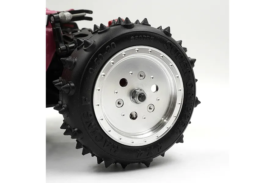 Yeah Racing 2.2&amp;quot; Silver Aluminium Buggy Rims 4Pcs image 82745