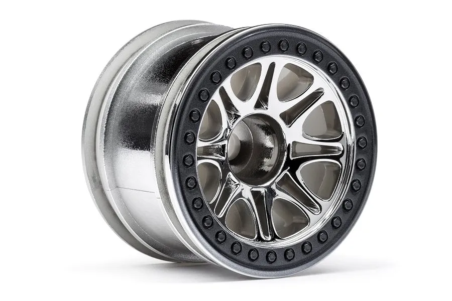 HPI 2.2&amp;quot; Split 8 Chrome Rims 2Pcs image 8276