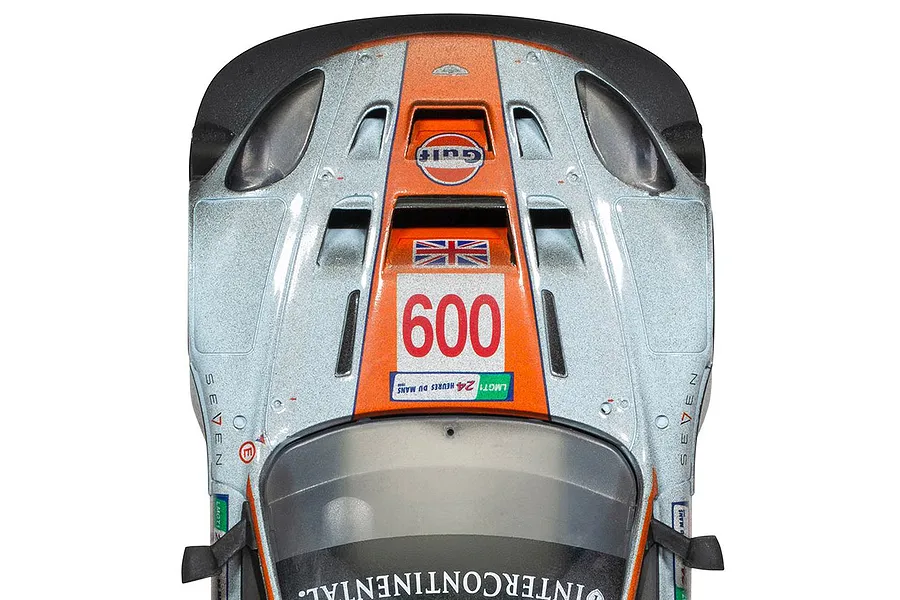 Scalextric 1/32 Aston Martin DBR9 - Gulf Edition - ROFGO Dirty Girl Slot Car image 82786
