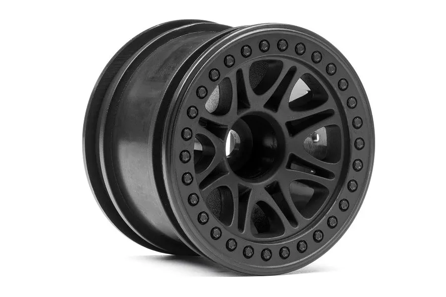 HPI 2.2&amp;quot; Split 8 Black Rims 2Pcs image 8280