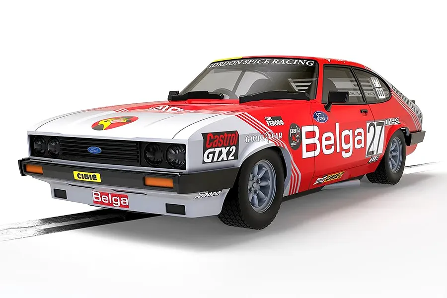 Scalextric 1/32 Ford Capri MKIII - Spa 24hrs 1978 Winner Slot Car image 82795