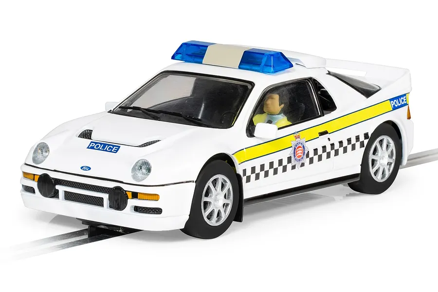 Scalextric 1/32 Ford RS200 - Police Edition Slot Car image 82800