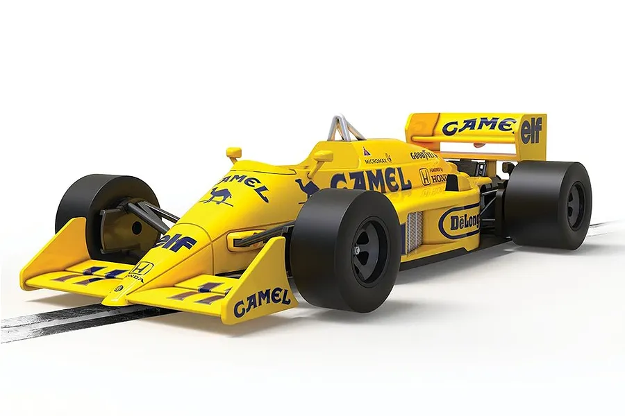 Scalextric 1/32 Lotus 99T - Monaco GP 1987 Camel - Satoru Nakijima Slot Car image 82805