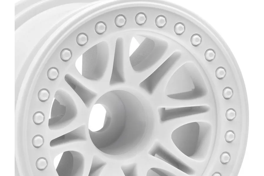 HPI 2.2&amp;quot; Spilt 8 White Rims 2Pcs image 8285