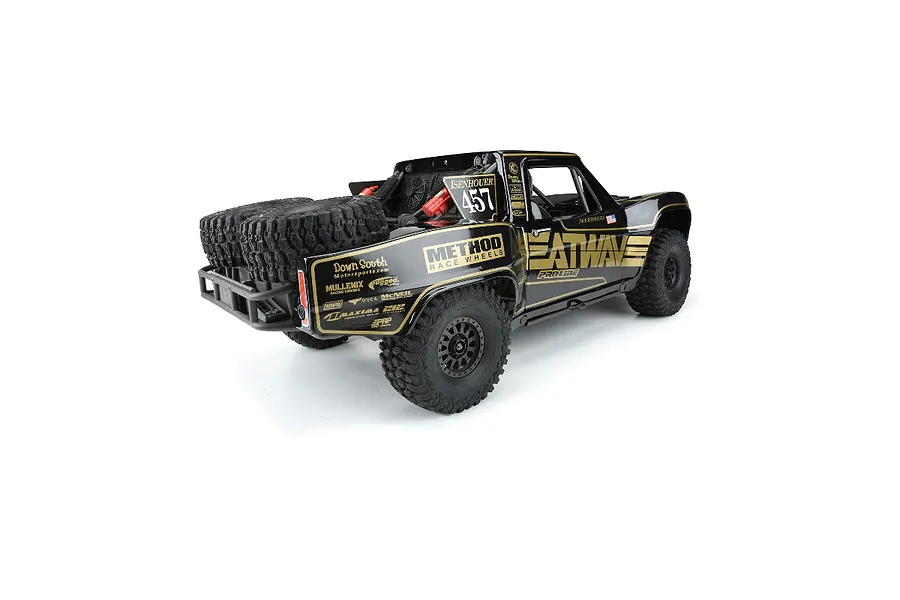 Pro-Line 1/7 1967 Ford F-100 Painted Body Shell - Heatwave Black image 82877