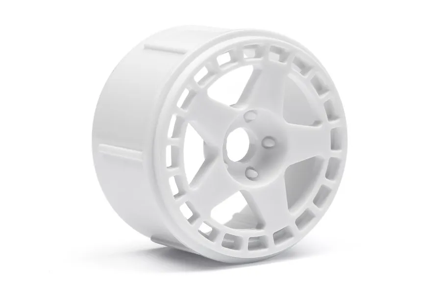HPI 1.2&amp;quot; Micro RS4 Fifteen52 Turbomac White Rims 6Pcs image 8301