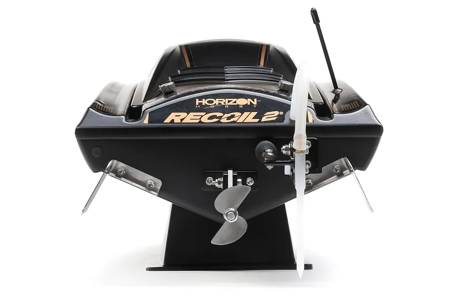 Pro Boat Recoil 2 V2 26&amp;quot; RC Speed Boat Brushless Deep-V RTR - Heat Wave Black image 83002