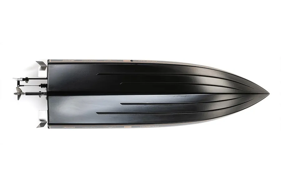 Pro Boat Recoil 2 V2 26&amp;quot; RC Speed Boat Brushless Deep-V RTR - Heat Wave Black image 83003