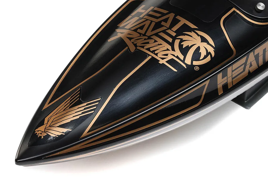 Pro Boat Recoil 2 V2 26&amp;quot; RC Speed Boat Brushless Deep-V RTR - Heat Wave Black image 83005