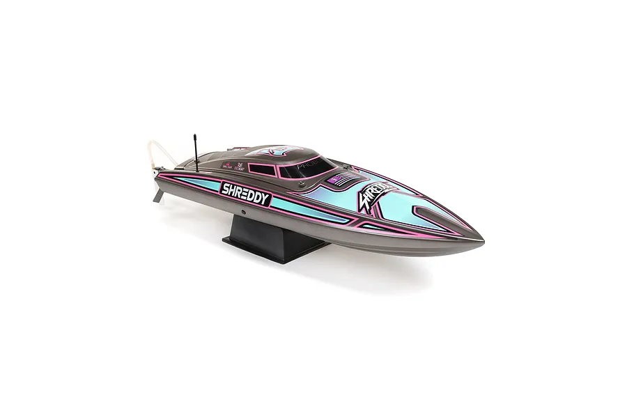 Pro Boat Recoil 2 V2 26&amp;quot; RC Speed Boat Brushless Deep-V RTR - Shreddy Grey image 83013