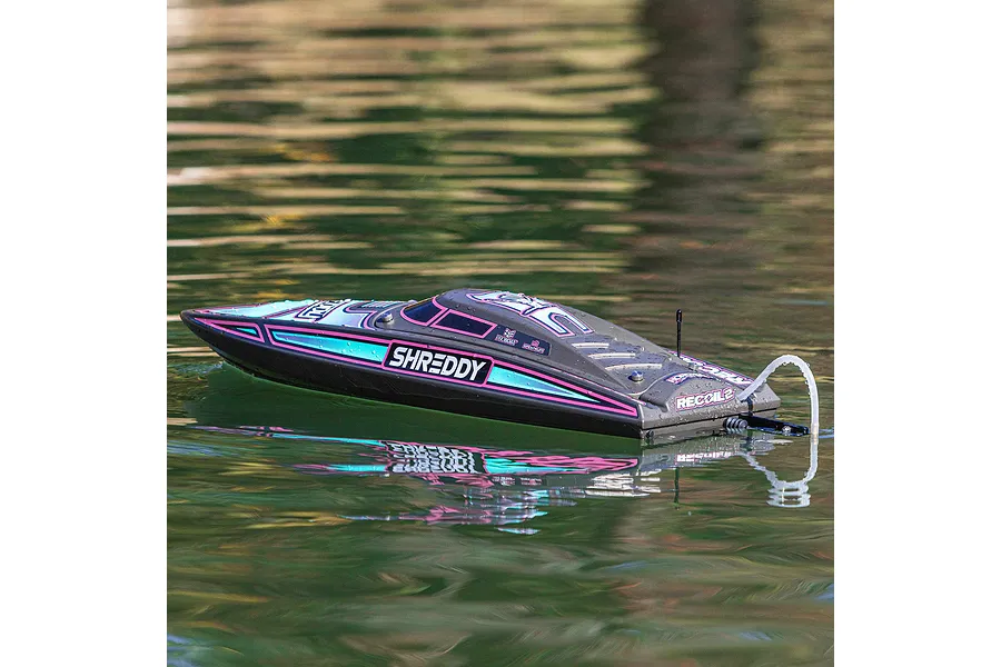 Pro Boat Recoil 2 V2 26&amp;quot; RC Speed Boat Brushless Deep-V RTR - Shreddy Grey image 83021