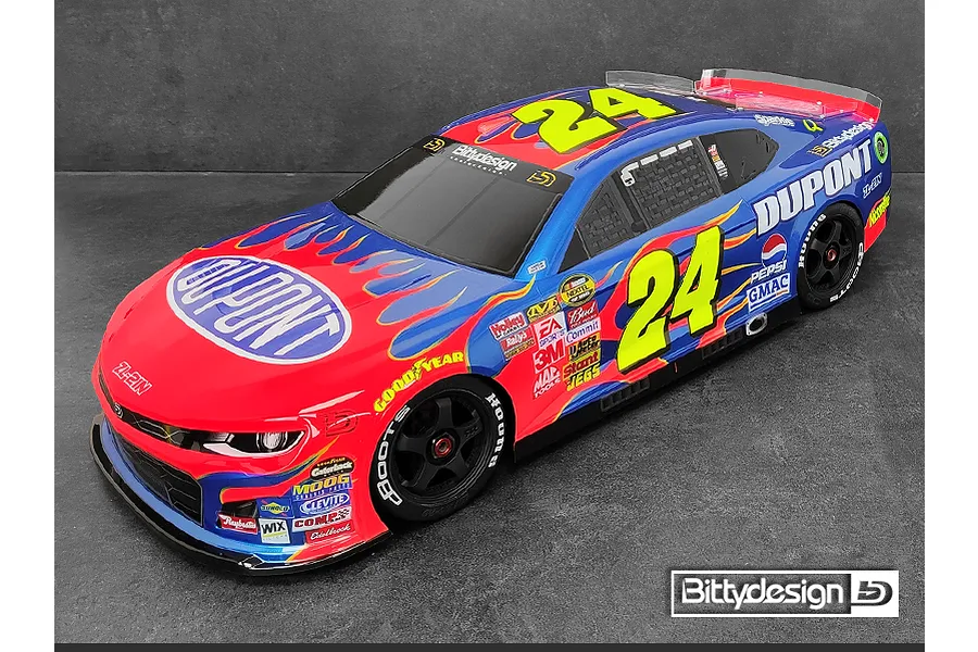 Bittydesign 1/7 ZL-21N Unpainted Body Shell w/ Decals image 83023