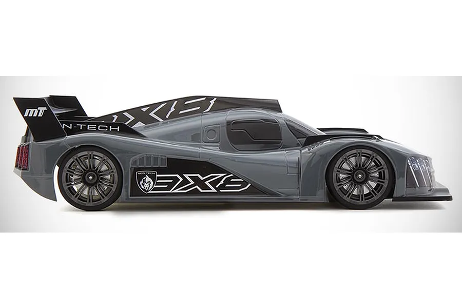 MonTech 1/10 190mm P9x8 GT Hypercar Unpainted Body Shell w/ Decal Sheet image 83027