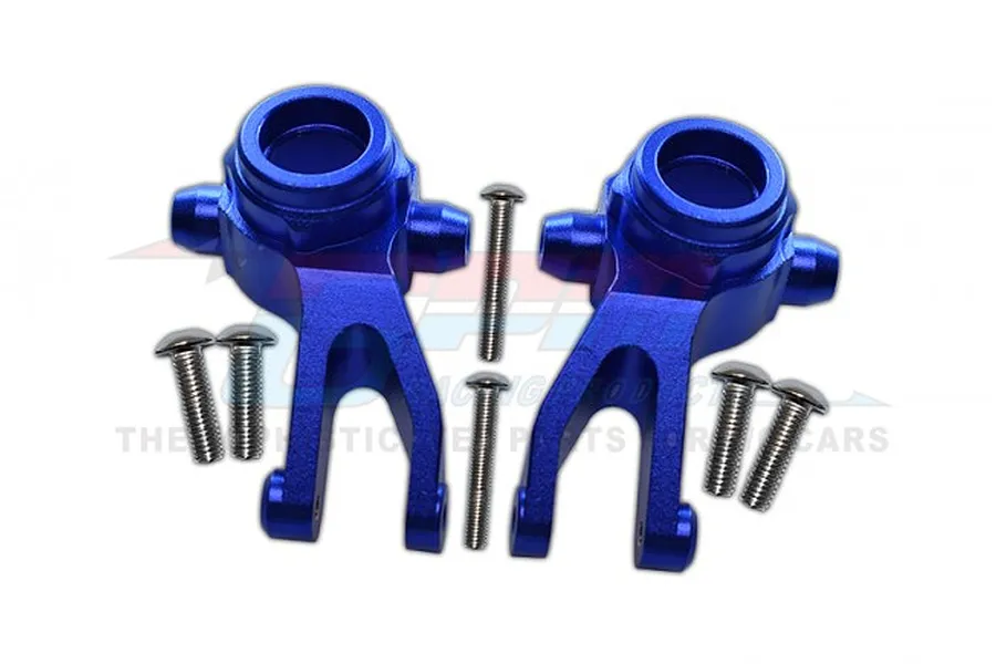 GPM Blue Aluminium Steering Hubs 2Pcs image 83061