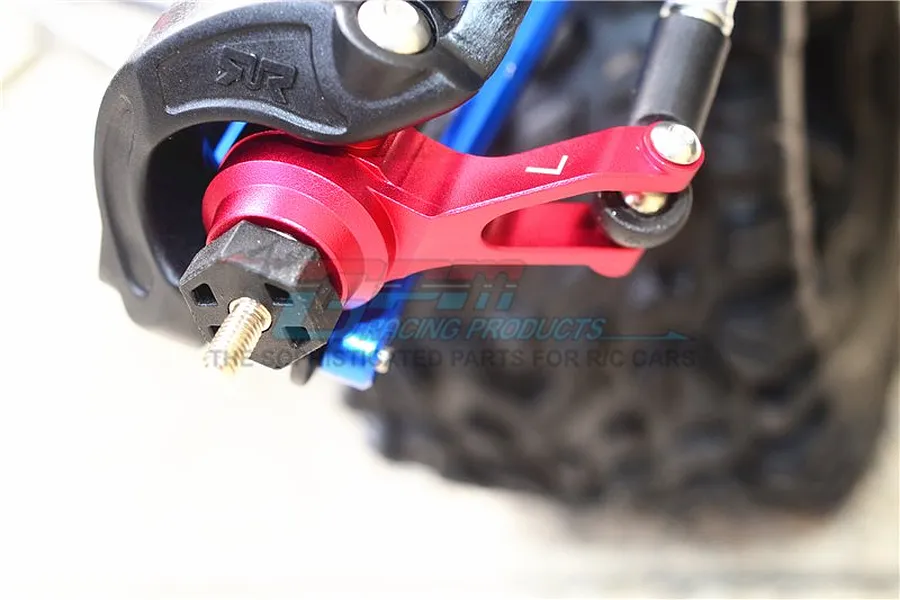 GPM Blue Aluminium Steering Hubs 2Pcs image 83062