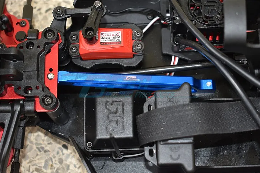 GPM Orange Aluminium Front Chassis Brace image 2
