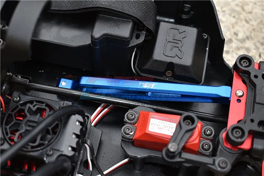 GPM Orange Aluminium Front Chassis Brace image 4