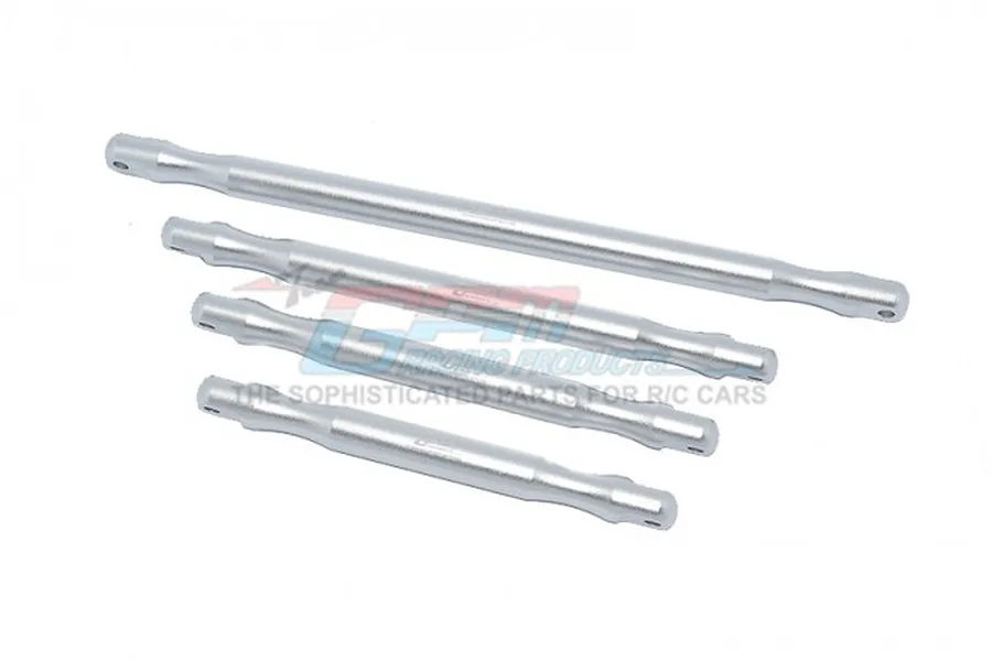 GPM Silver Aluminium Front &amp;amp; Rear Support Brace Bar Set image 83076