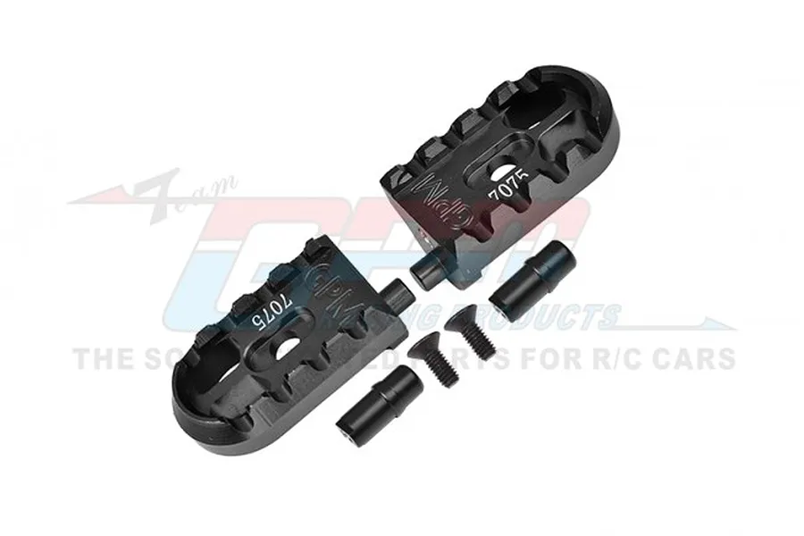 GPM Black Aluminium Foot Pegs 2Pcs image 83095